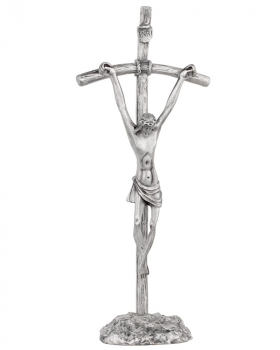 Stehkreuz 30 cm hoch, "Papstkreuz"